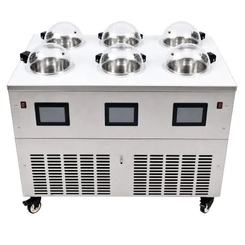 GLACIO GB-4 showcase batch freezer — view 4