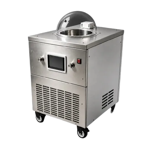 GLACIO GB-4 showcase batch freezer — front view